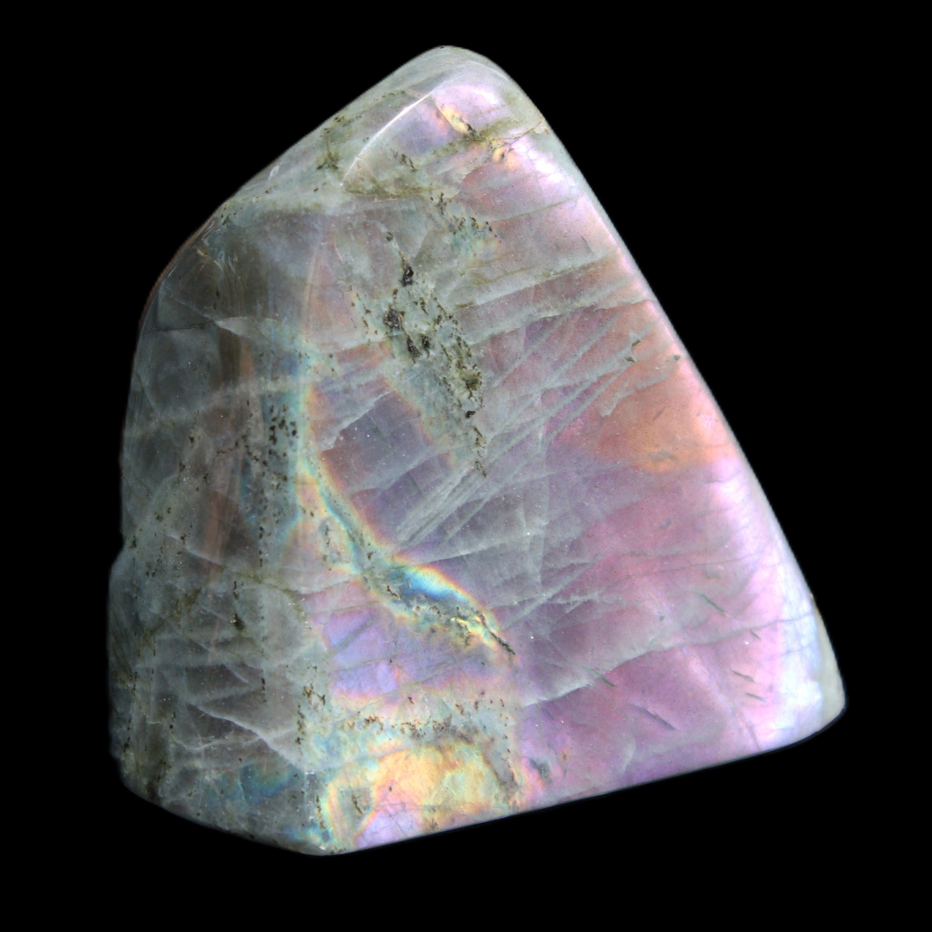 Labradorite freeform 557g in sunlight - Rocks and Things Store