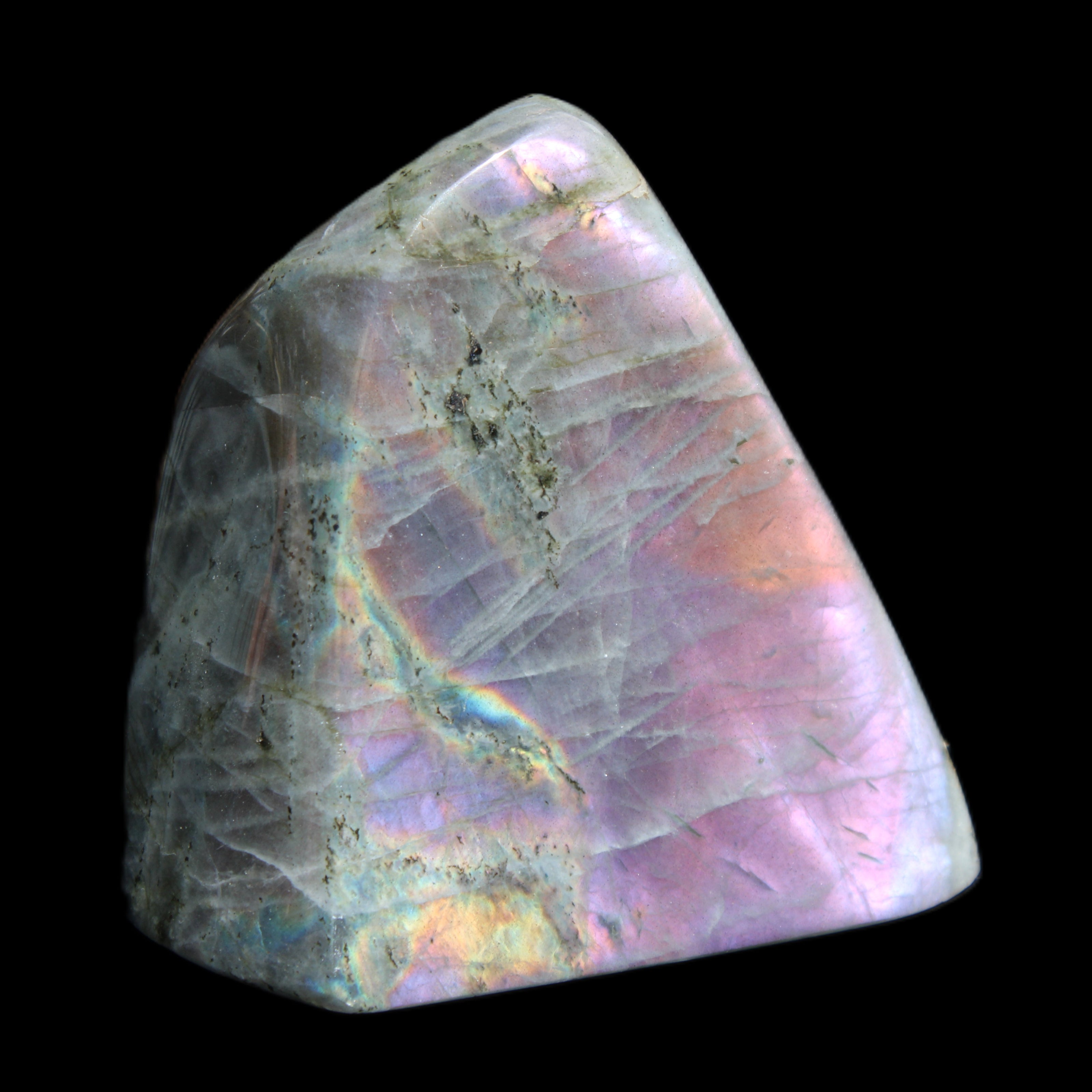 Labradorite freeform 557g in sunlight - Rocks and Things Store