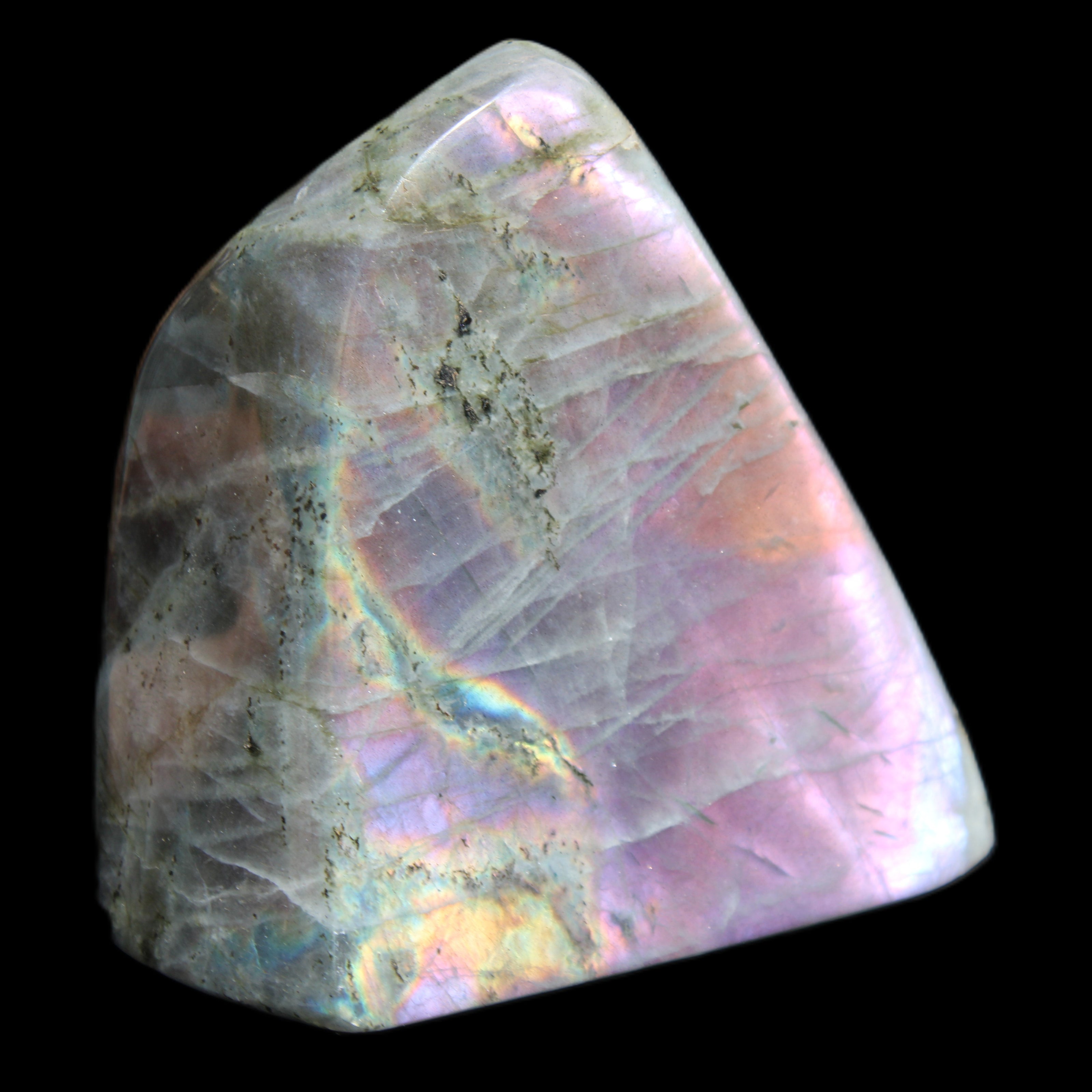 Labradorite freeform 557g in sunlight - Rocks and Things Store