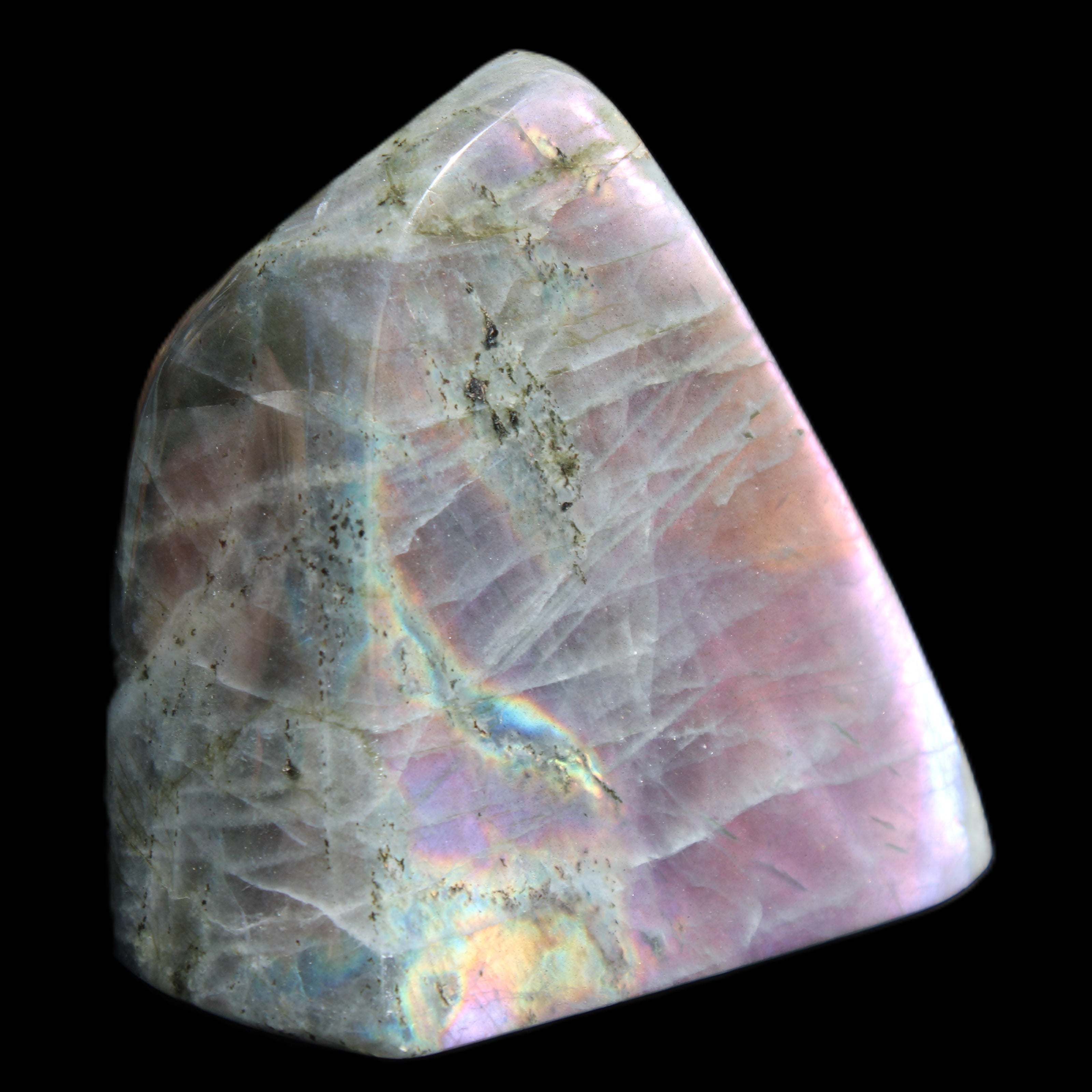 Labradorite freeform 557g in sunlight - Rocks and Things Store