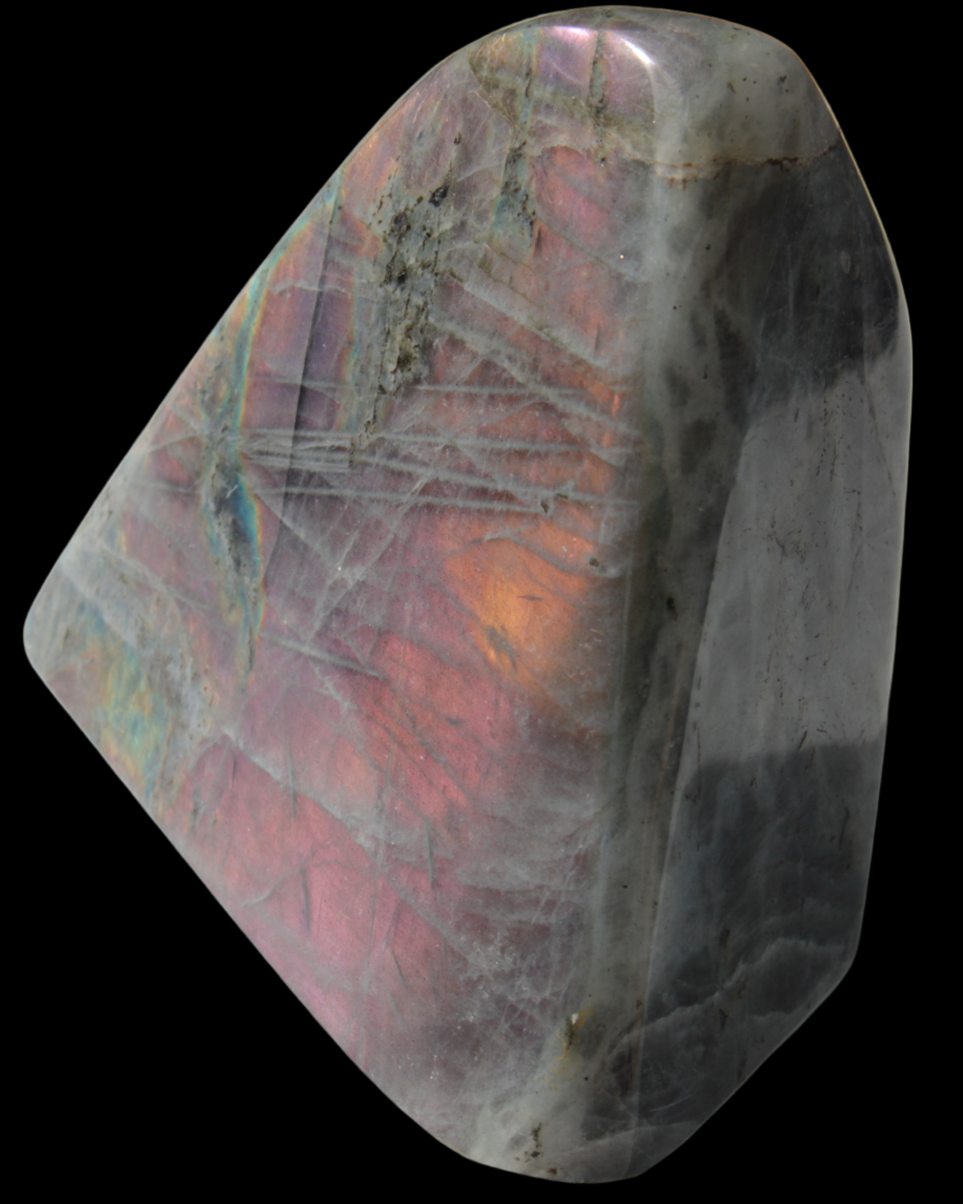 Labradorite freeform 557g in sunlight - Rocks and Things Store