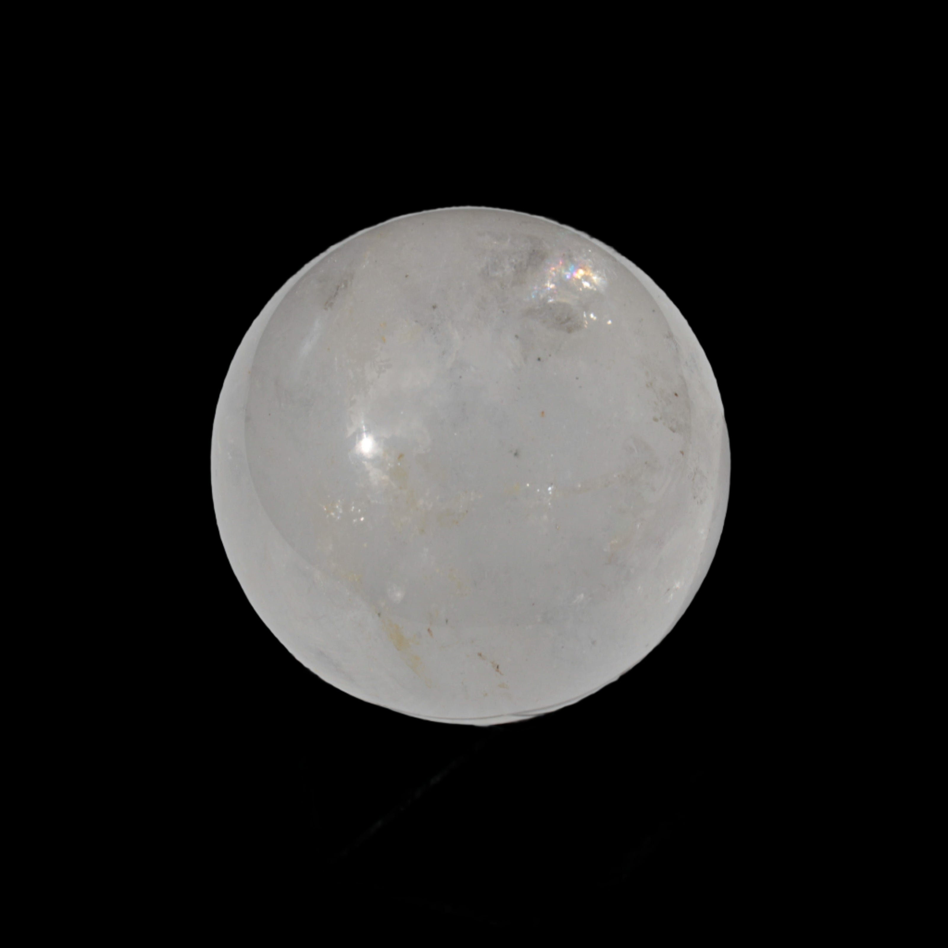 Clear Quartz sphere 54mm 224g in sunlight - Rocks and Things Store