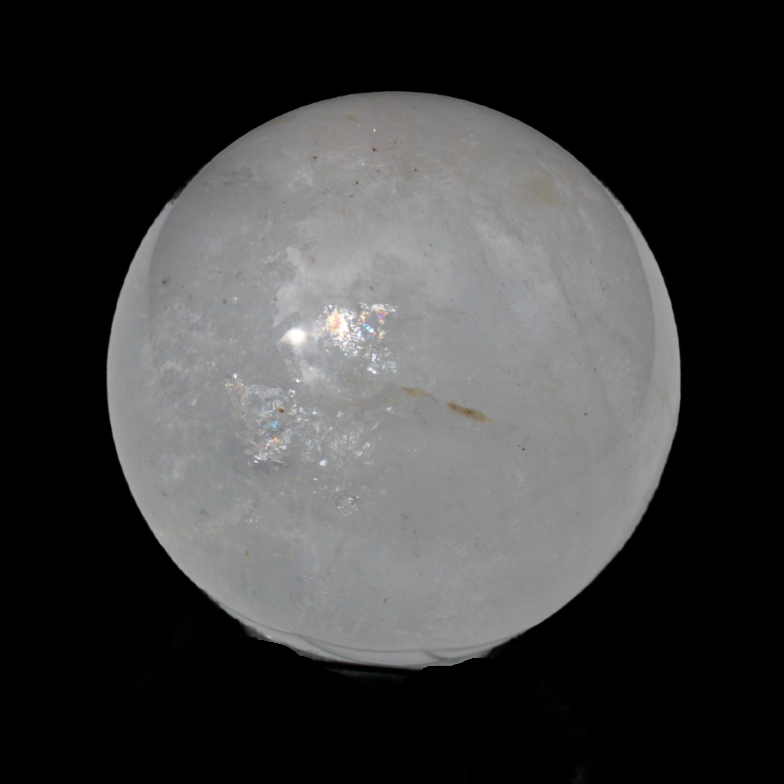 Clear Quartz sphere 54mm 224g in sunlight - Rocks and Things Store