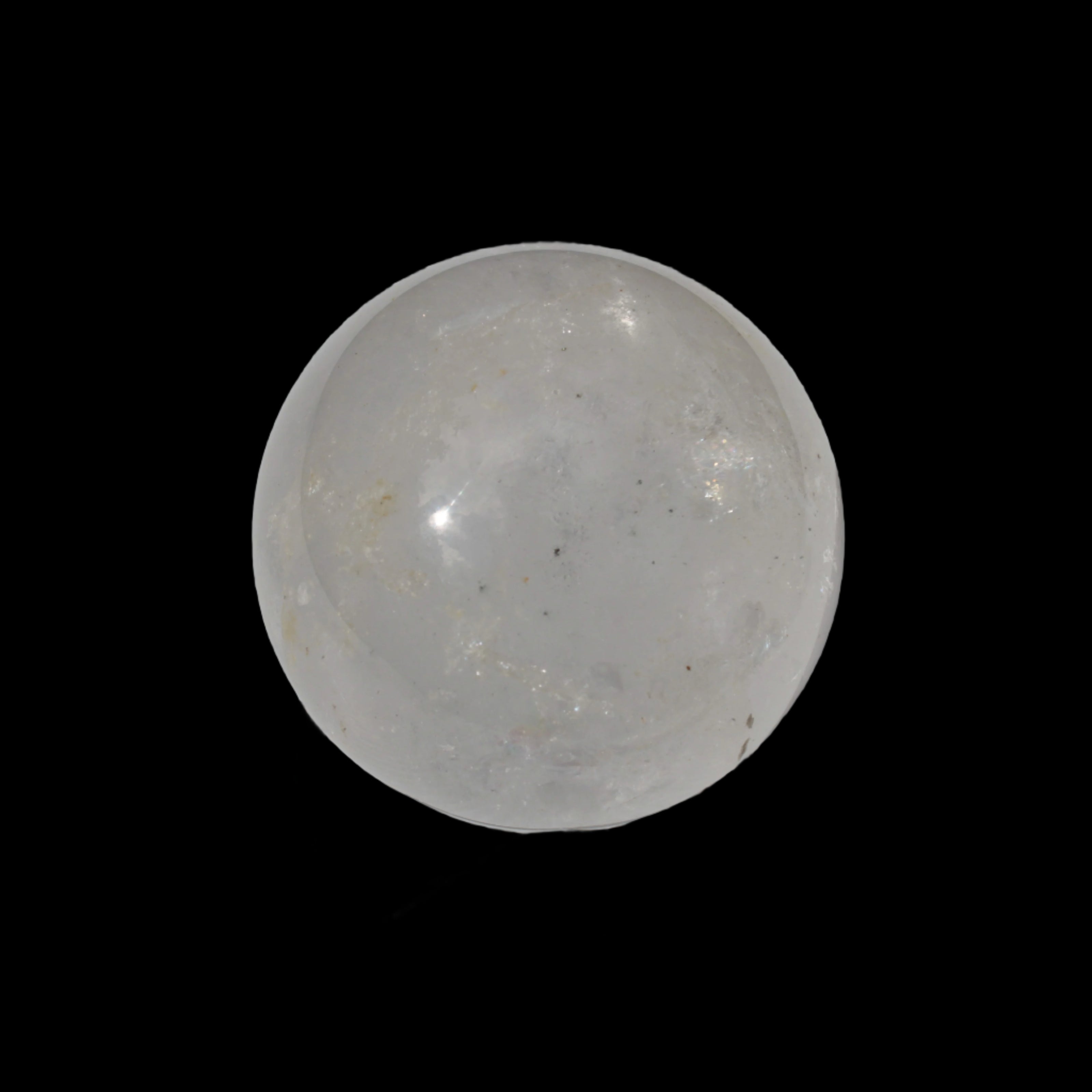 Clear Quartz sphere 54mm 224g in sunlight - Rocks and Things Store