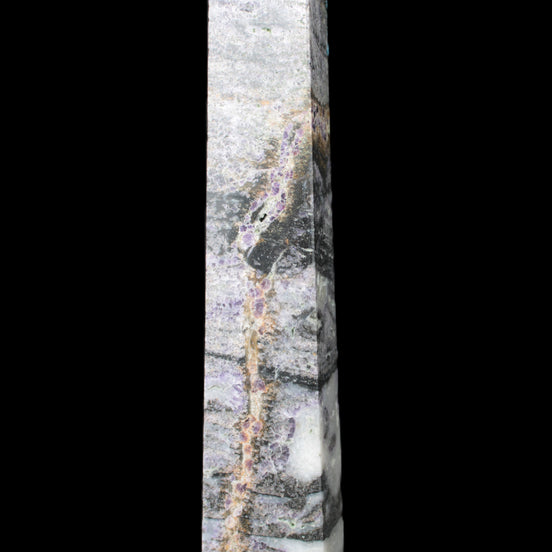 Purple Fluorite obelisk 515g Rocks and Things