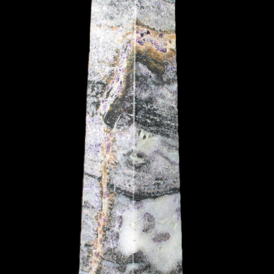 Purple Fluorite obelisk 515g Rocks and Things
