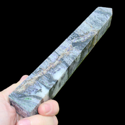 Purple Fluorite obelisk 515g Rocks and Things