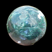 Moss Agate sphere 917g - Rocks and Things Store