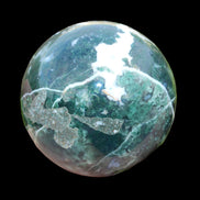 Moss Agate sphere 917g - Rocks and Things Store