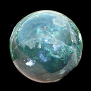 Moss Agate sphere 917g - Rocks and Things Store