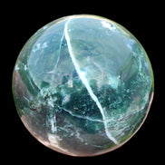Moss Agate sphere 917g - Rocks and Things Store