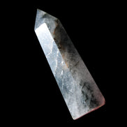 Black hair ghost Quartz wand 39g - Rocks and Things Store