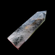 Black hair ghost Quartz wand 39g - Rocks and Things Store