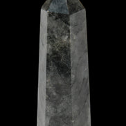 Black hair ghost Quartz wand 39g - Rocks and Things Store