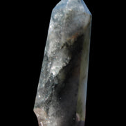 Black hair ghost Quartz wand 39g - Rocks and Things Store
