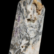 Purple Fantasy Fluorite obelisk drusy 1078g in sunlight - Rocks and Things Store