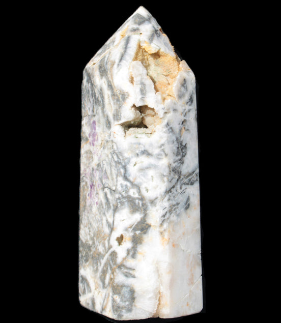 Purple Fantasy Fluorite obelisk druzy 1078g Rocks and Things