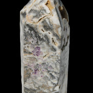 Purple Fantasy Fluorite obelisk drusy 1078g in sunlight - Rocks and Things Store