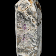 Purple Fantasy Fluorite obelisk drusy 1078g in sunlight - Rocks and Things Store