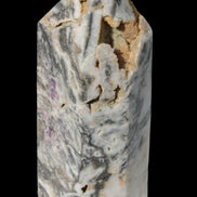 Purple Fantasy Fluorite obelisk drusy 1078g in sunlight - Rocks and Things Store