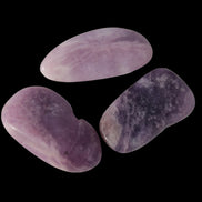 Lepidolite 2/3 tumbled stones 10-12g in sunshine - Rocks and Things Store