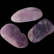 Lepidolite 2/3 tumbled stones 10-12g in sunshine - Rocks and Things Store