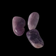 Lepidolite 2/3 tumbled stones 10-12g in sunshine - Rocks and Things Store