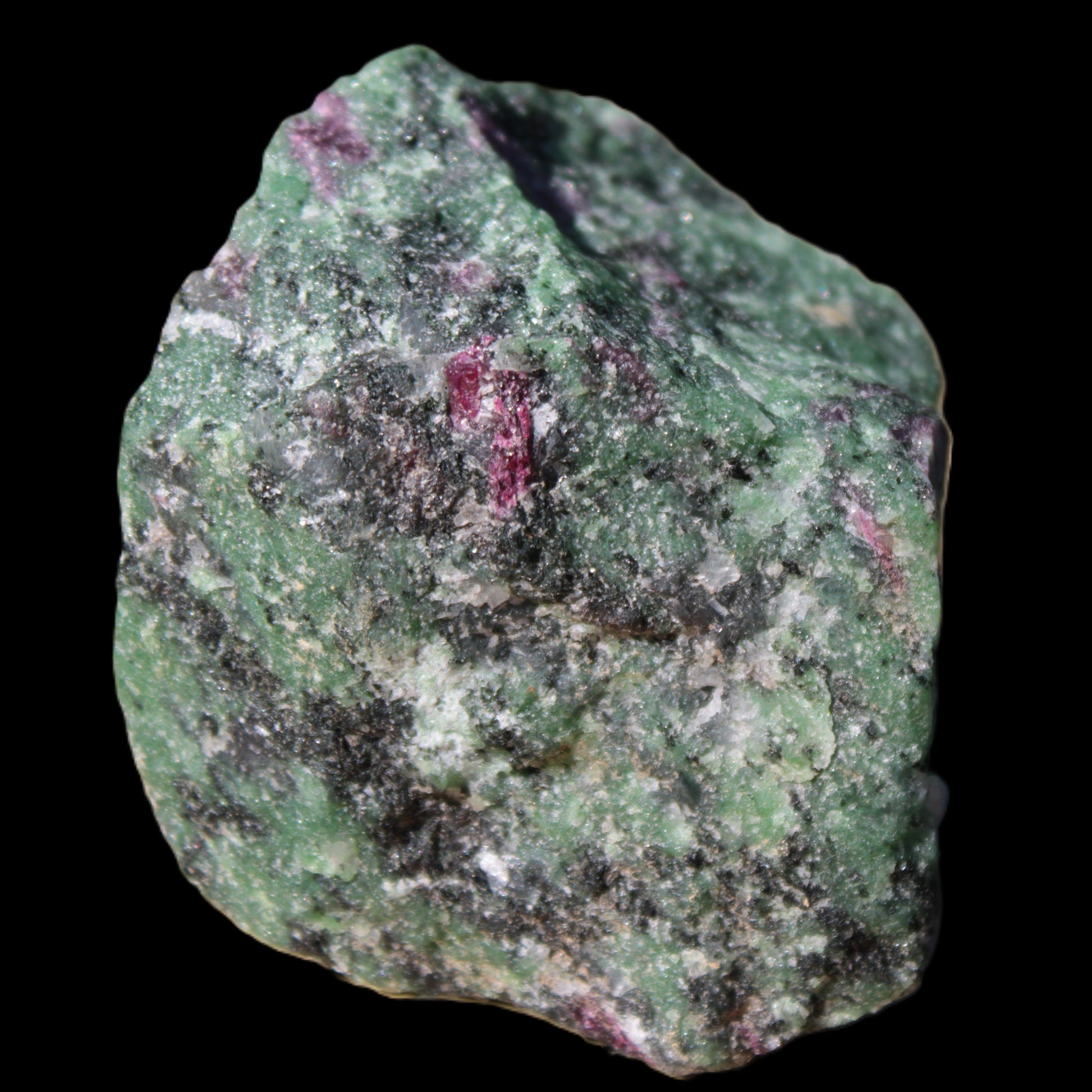 Ruby Zoisite 418g in sunlight, Rocks and Things Store