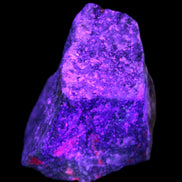 Natural Ruby Zoisite 418g in UV light