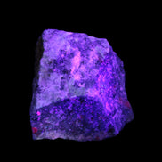 Natural Ruby Zoisite 418g in UV light