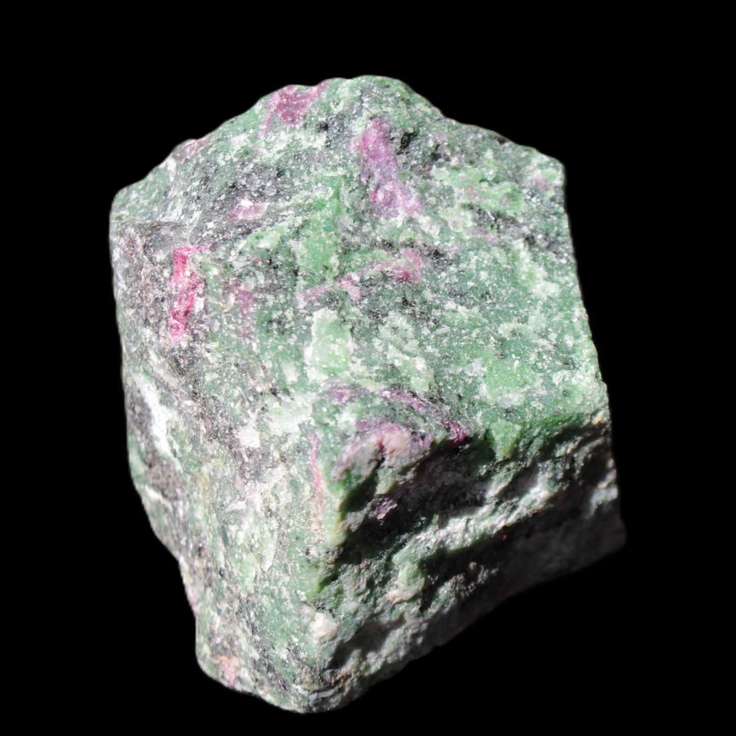 Ruby Zoisite 418g in sunlight - Rocks and Things Store