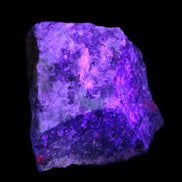 Natural Ruby Zoisite 418g in UV light