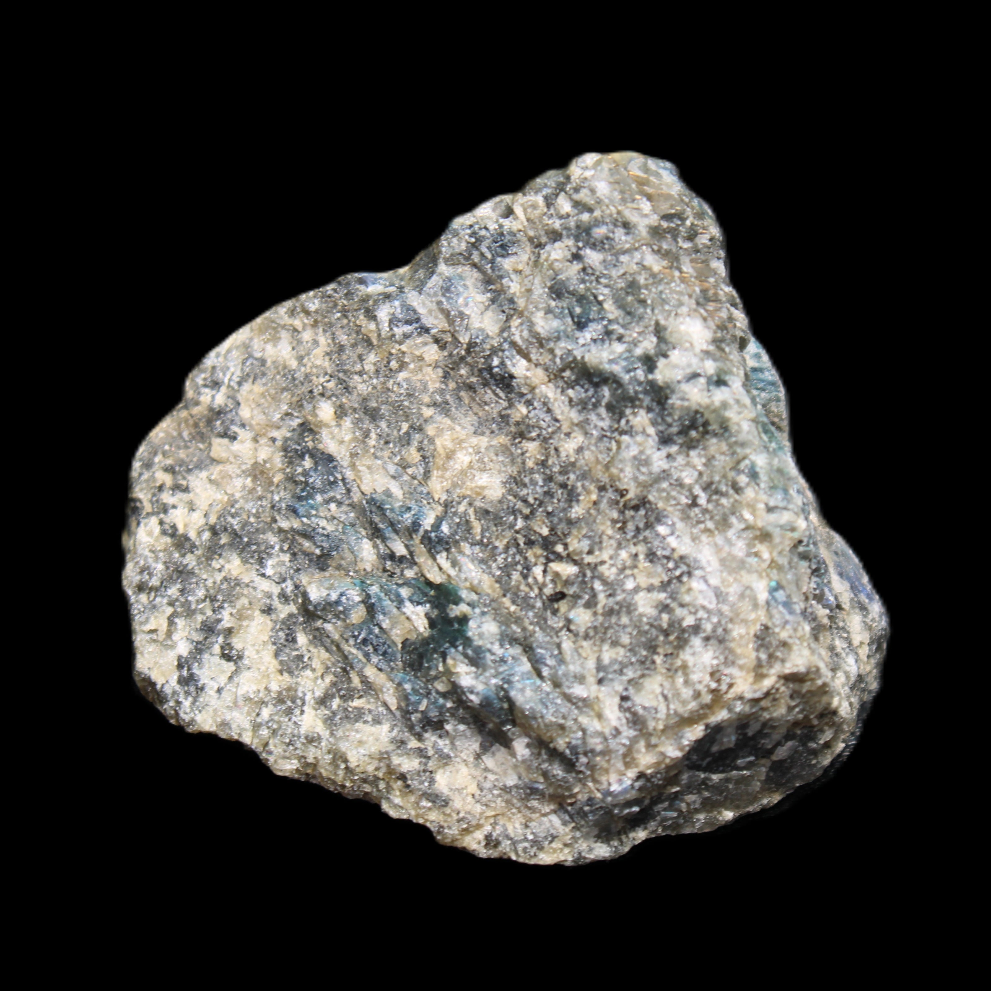 Labradorite raw crystal 61g in sunlight - Rocks and Things Store