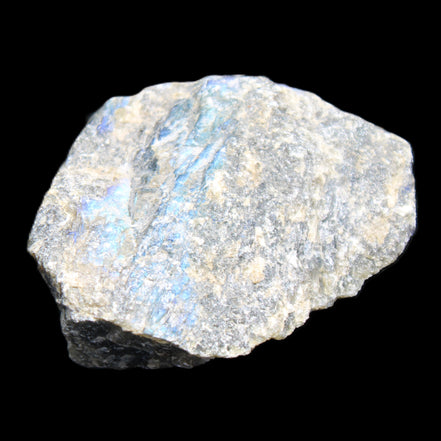 Labradorite raw crystal 61g in sunlight - Rocks and Things Store