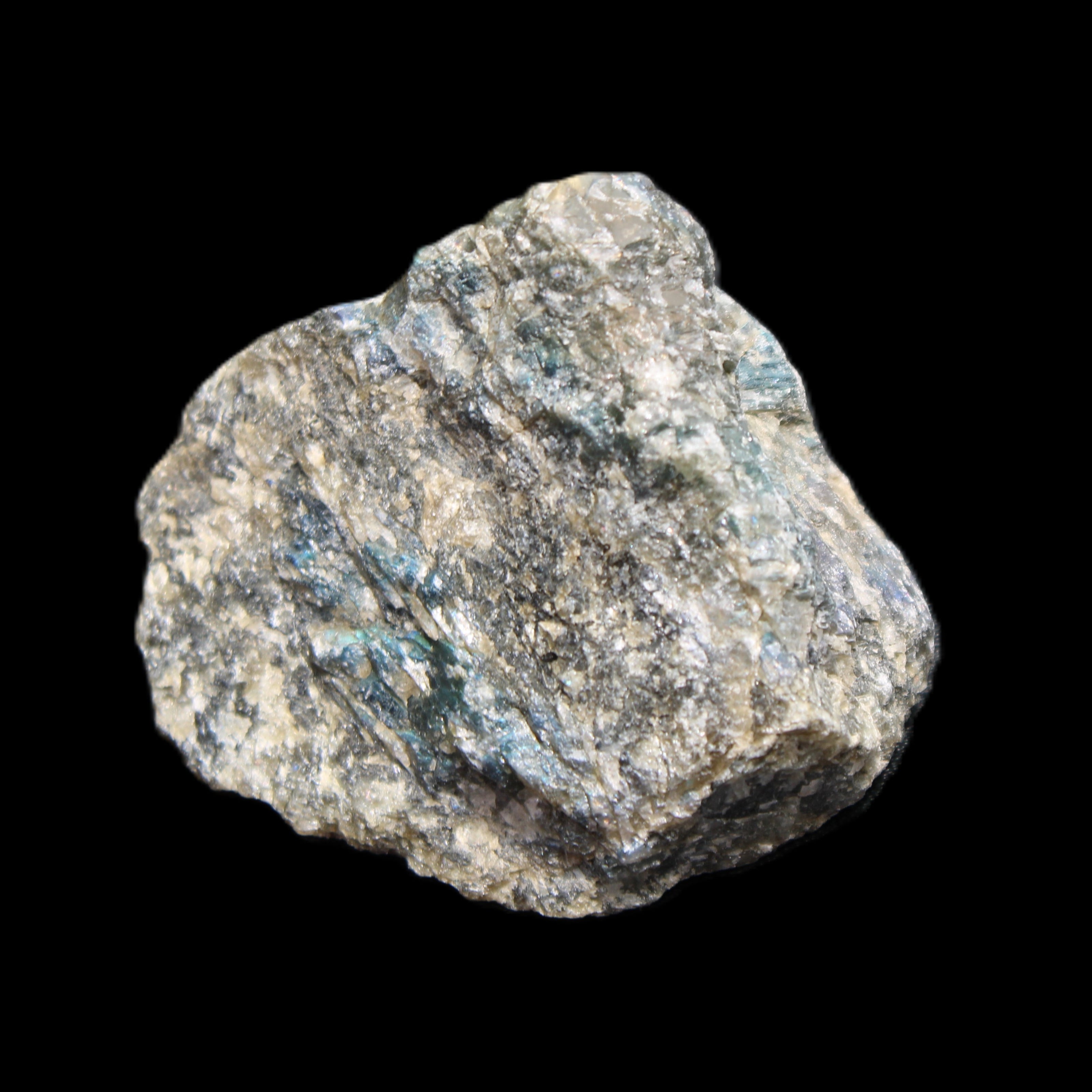 Labradorite raw crystal 61g in sunlight - Rocks and Things Store