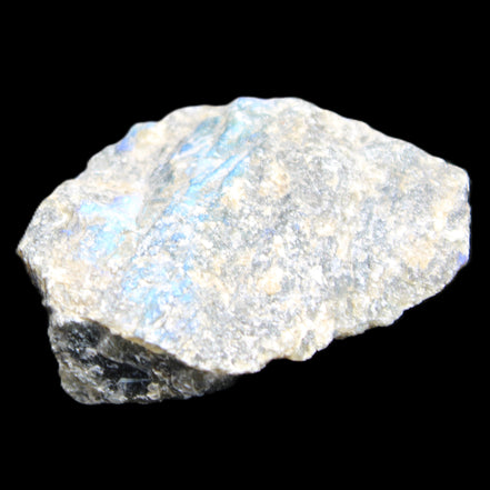 Labradorite raw crystal 61g in sunlight - Rocks and Things Store