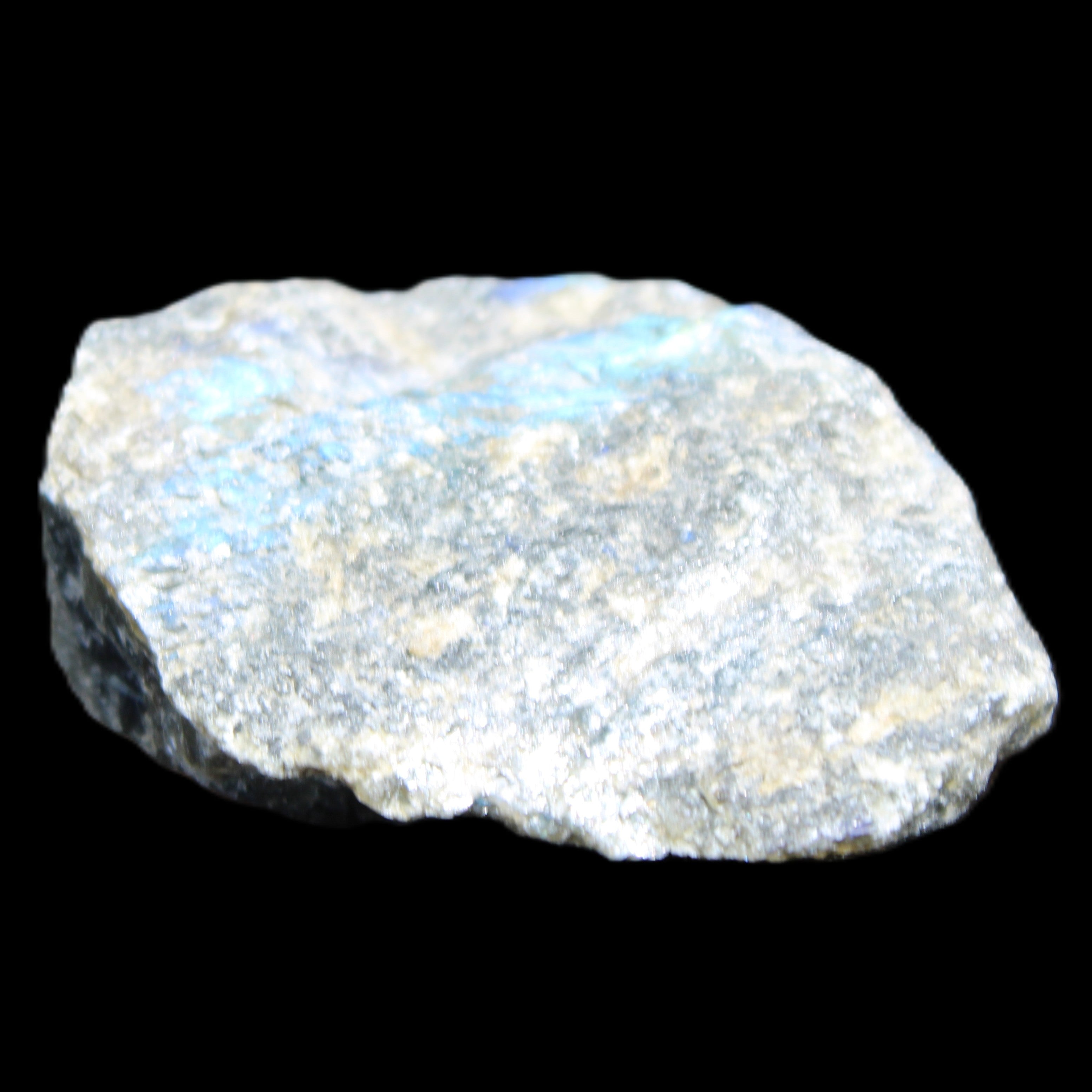 Labradorite raw crystal 61g in sunlight - Rocks and Things Store