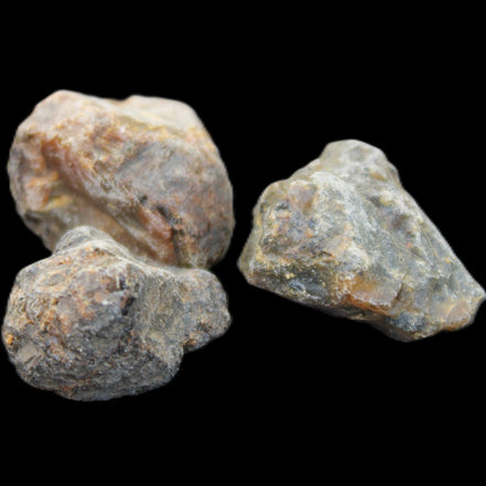 Blue Amber from Mozambique 2/3 pieces 8g in sunlight - Rocks and Things Store