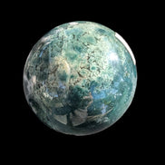 Moss Agate sphere 394g - Rocks and Things Store