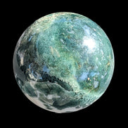 Moss Agate sphere 394g - Rocks and Things Store