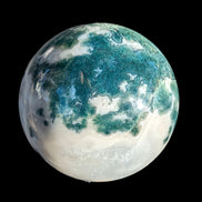 Moss Agate sphere 394g - Rocks and Things Store