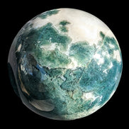 Moss Agate sphere 394g - Rocks and Things Store
