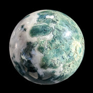 Moss Agate sphere 394g - Rocks and Things Store
