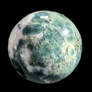 Moss Agate sphere 394g - Rocks and Things Store