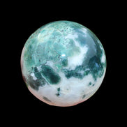 Moss Agate sphere 394g - Rocks and Things Store