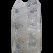 Clear Quartz double-pillar obelisk 1585g in sunlight - Rocks and Things Store