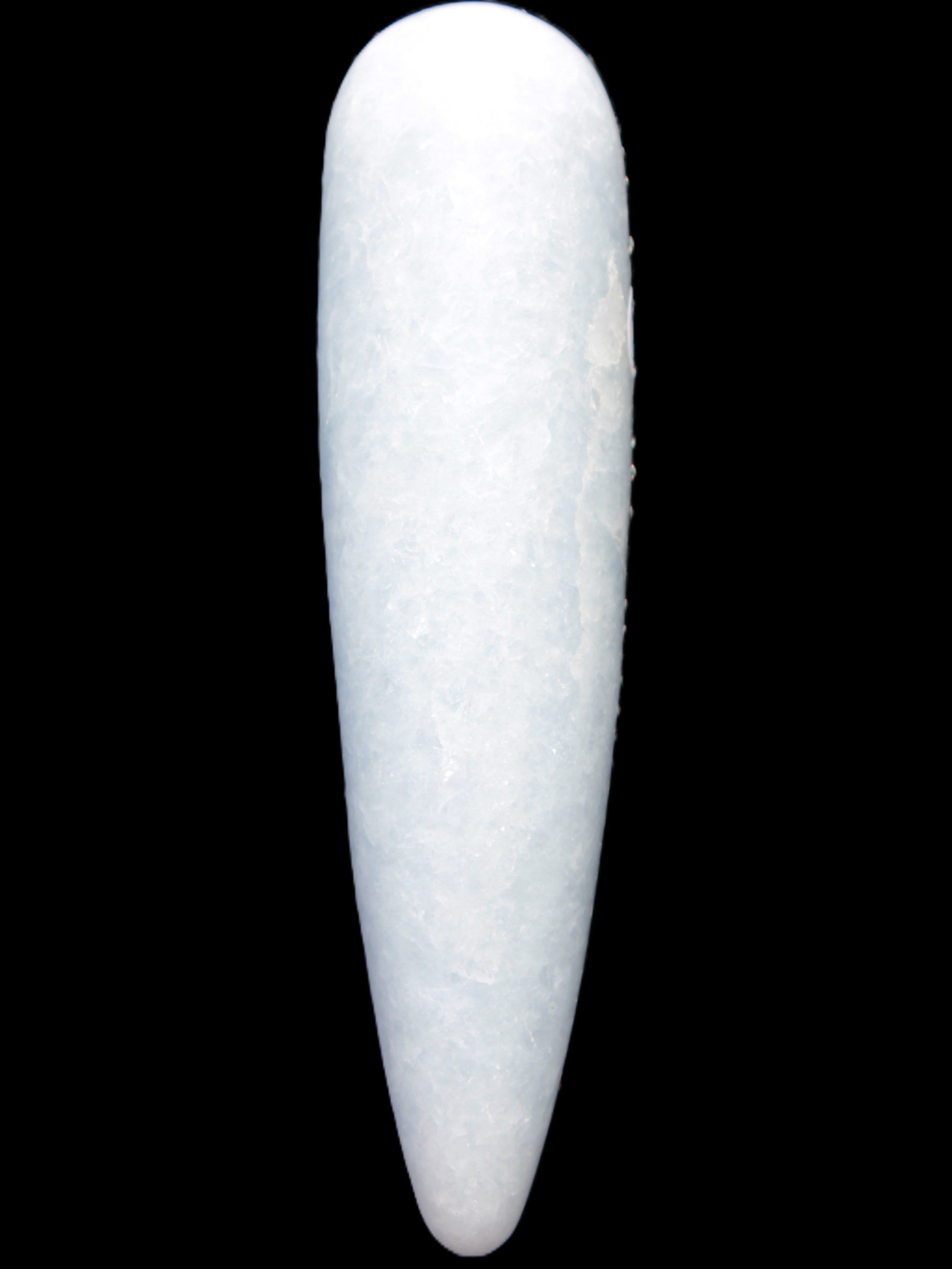 Celestite hand-carved massage wand, various sizes Rocks and Things Store