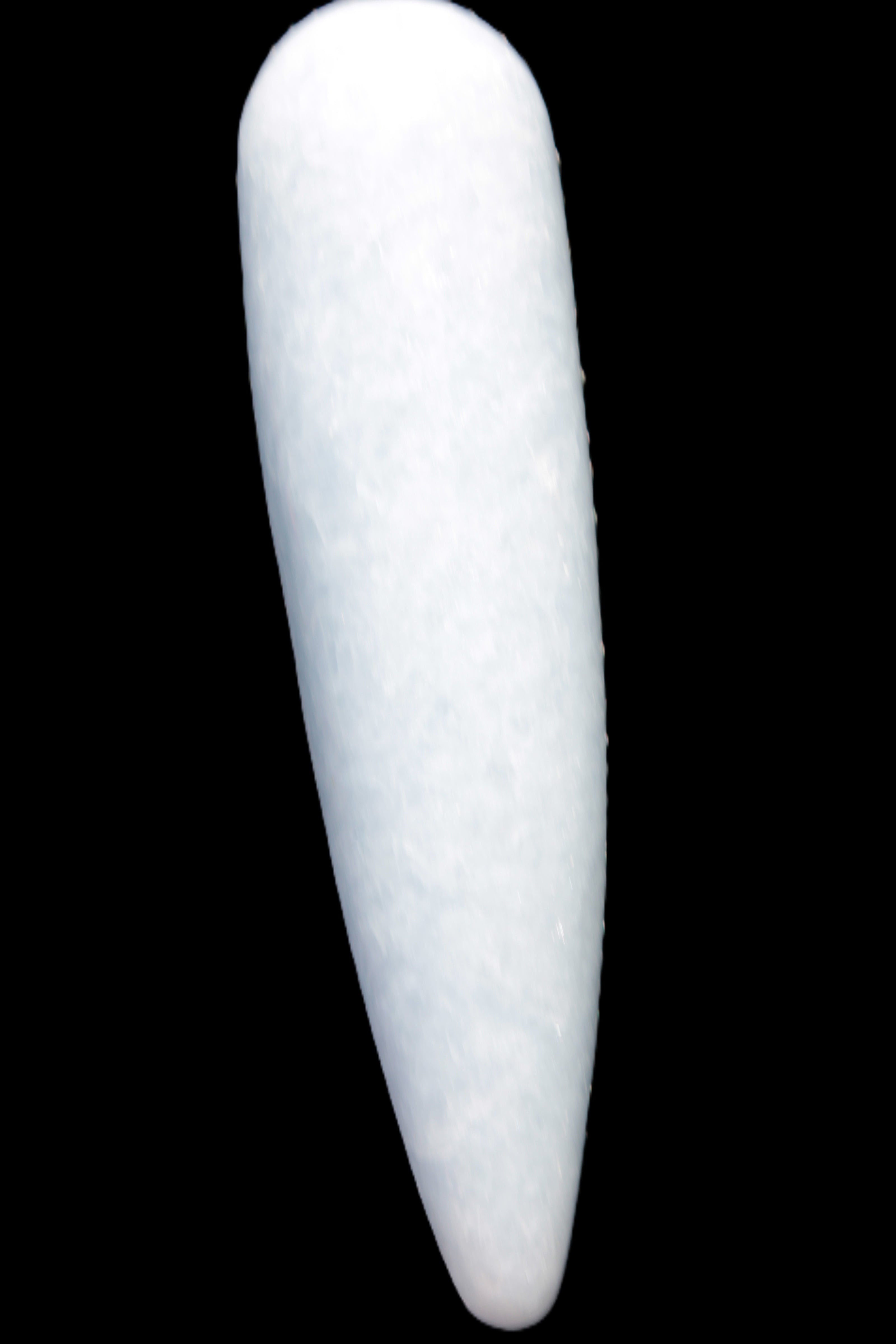 Celestite hand-carved massage wand, various sizes Rocks and Things Store