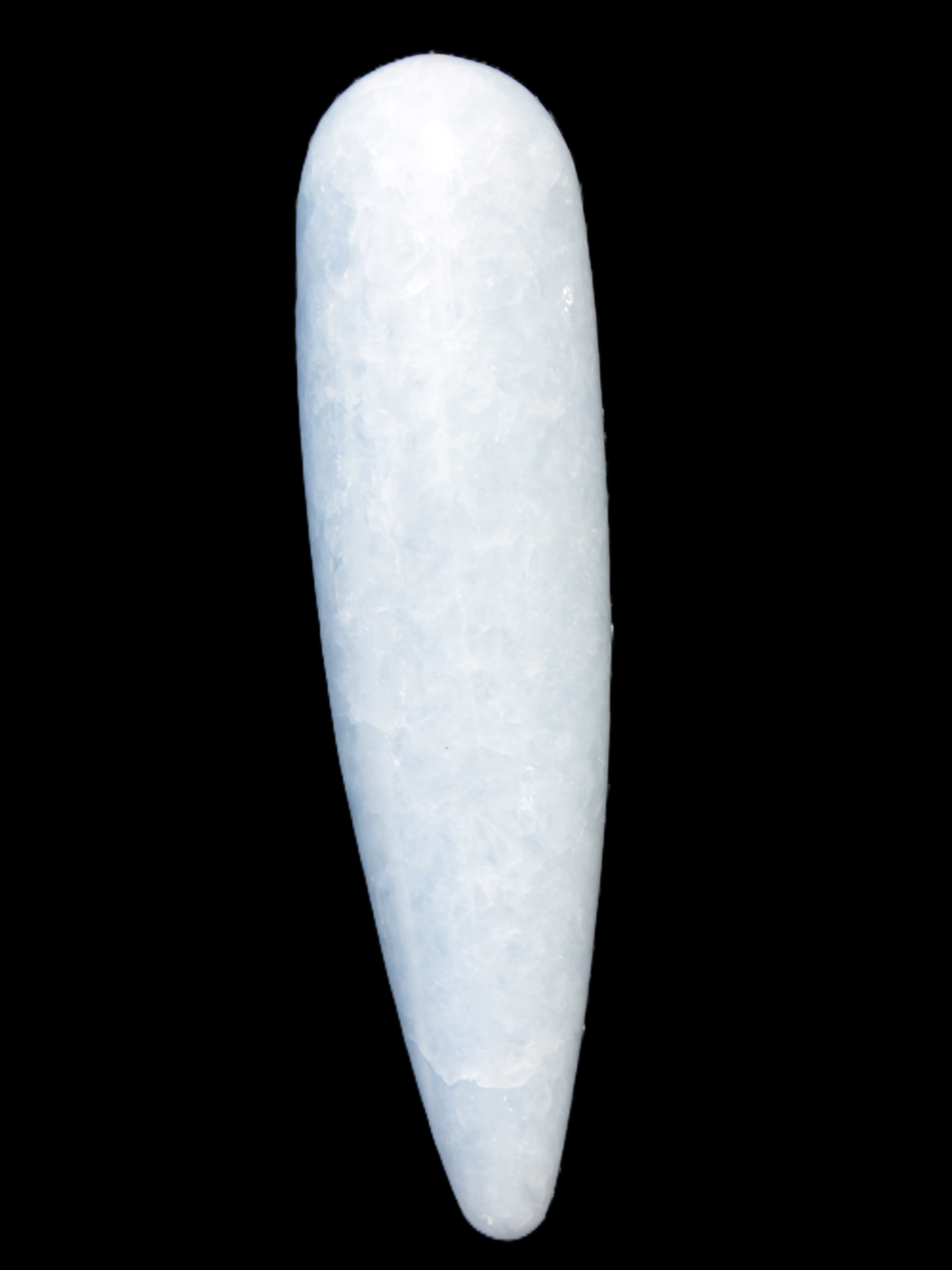 Celestite hand-carved massage wand, various sizes Rocks and Things Store