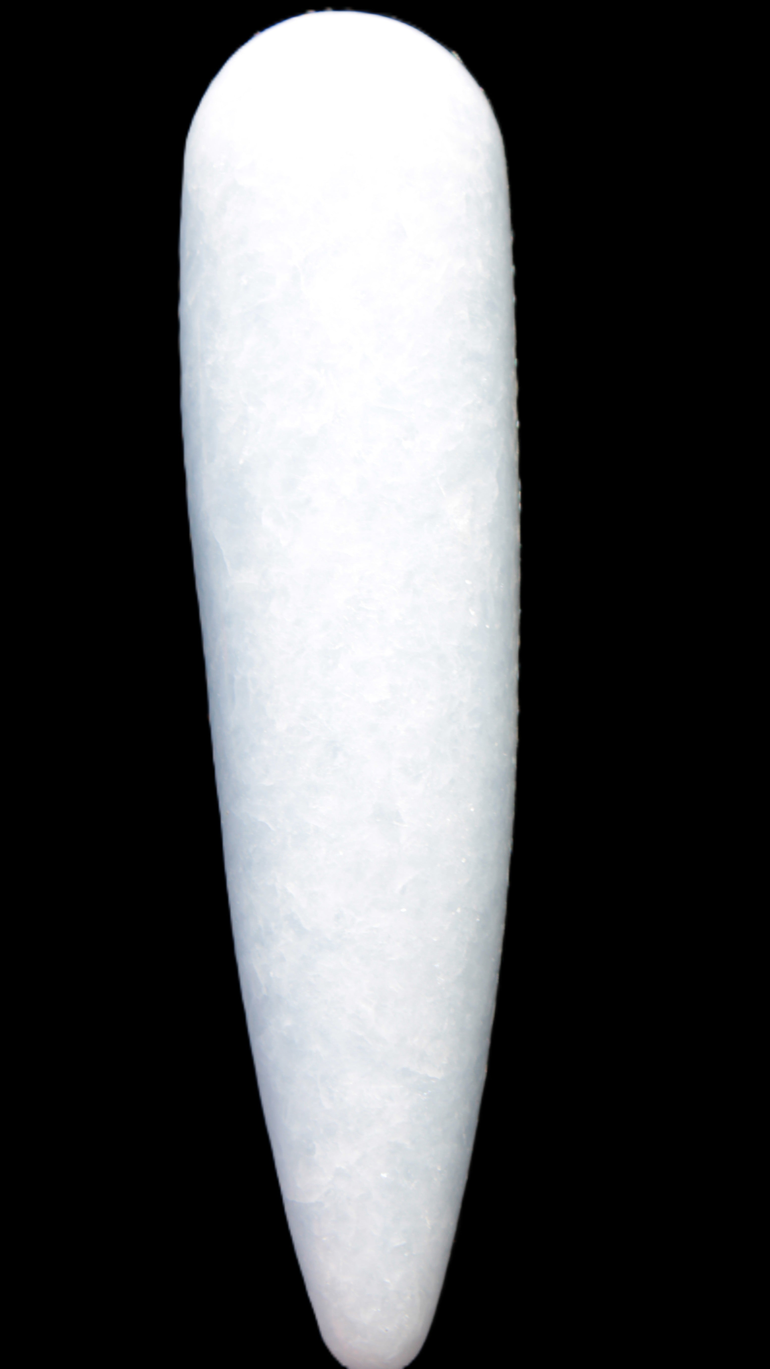 Celestite hand-carved massage wand, various sizes Rocks and Things Store